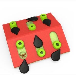 Catstages Melon Madness Puzzle & Play Interactive Food Treat Cat Toy Level 2